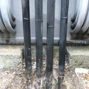 Oil Resistant Neoprene Pads Underneath a Transformer